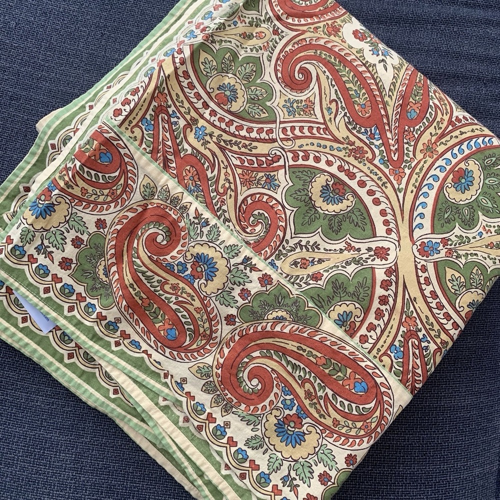 April Cornell Rectangular Tablecloth Paisley